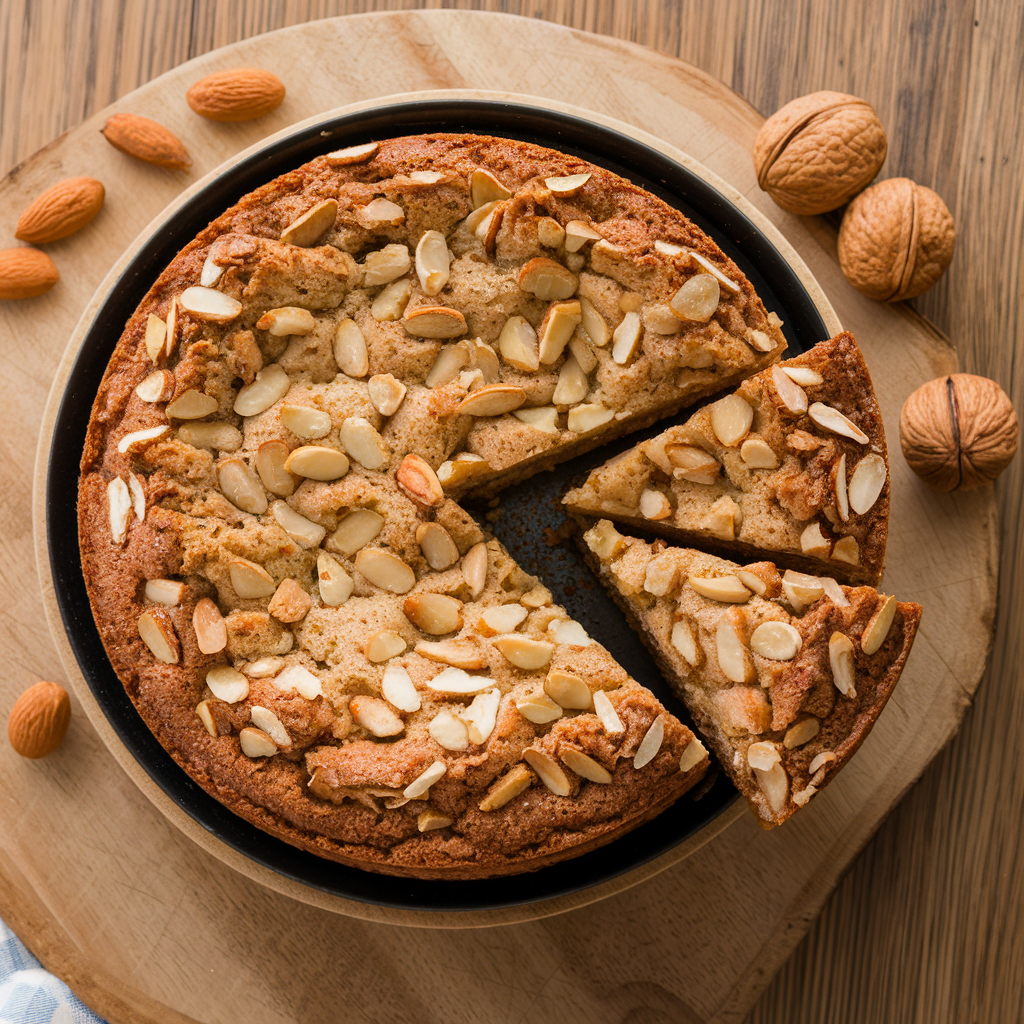 Almond Nut Cake Recipe