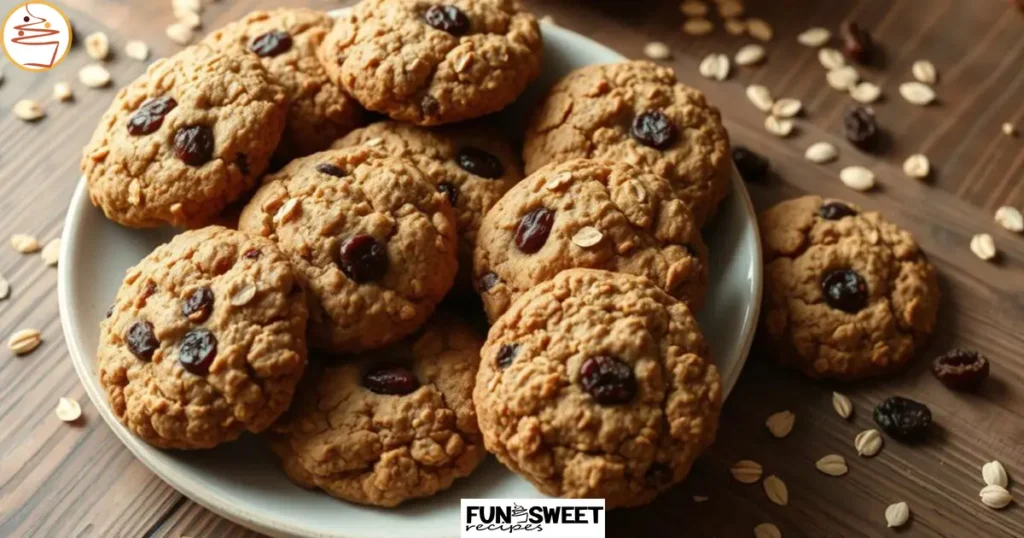 Vegan Oatmeal Raisin Cookies