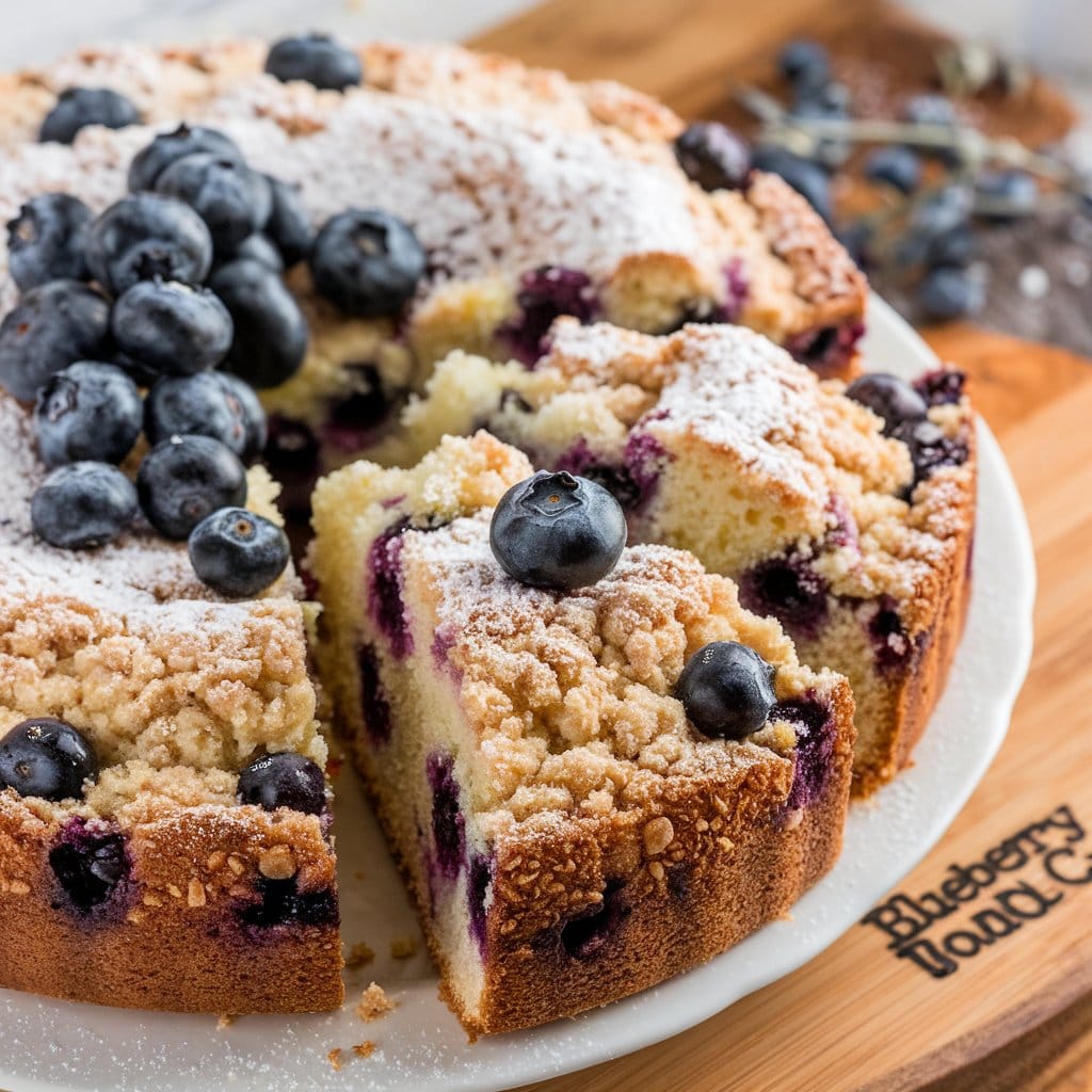 Blueberry Pound Cake Recipe