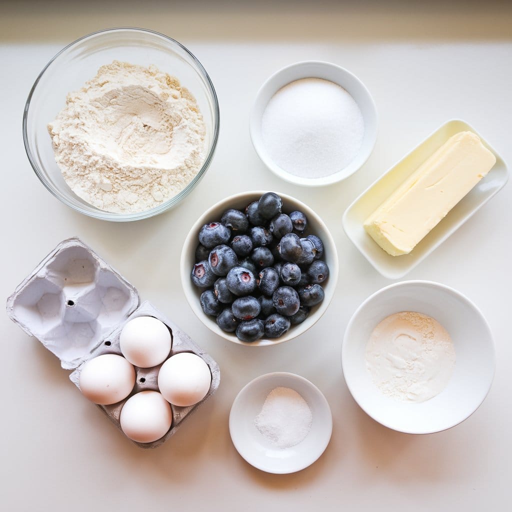 Blueberry Pound Cake Recipe