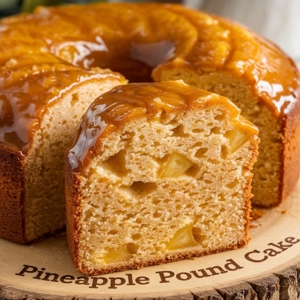 Pineapple Pound Cake Recipe