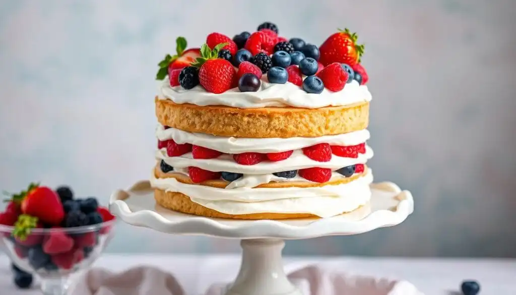 berry chantilly cake