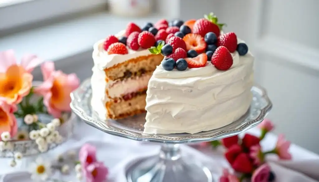 berry chantilly cake